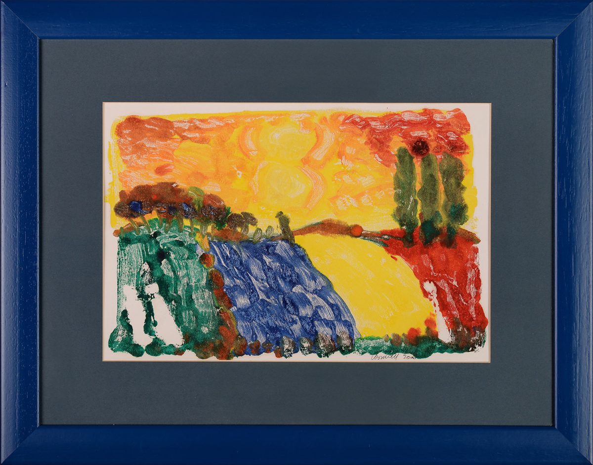 Semanaturi 2 – pictură în ulei, artist Octavian Cosman – Octavian Cosman – O Galerie de Artă