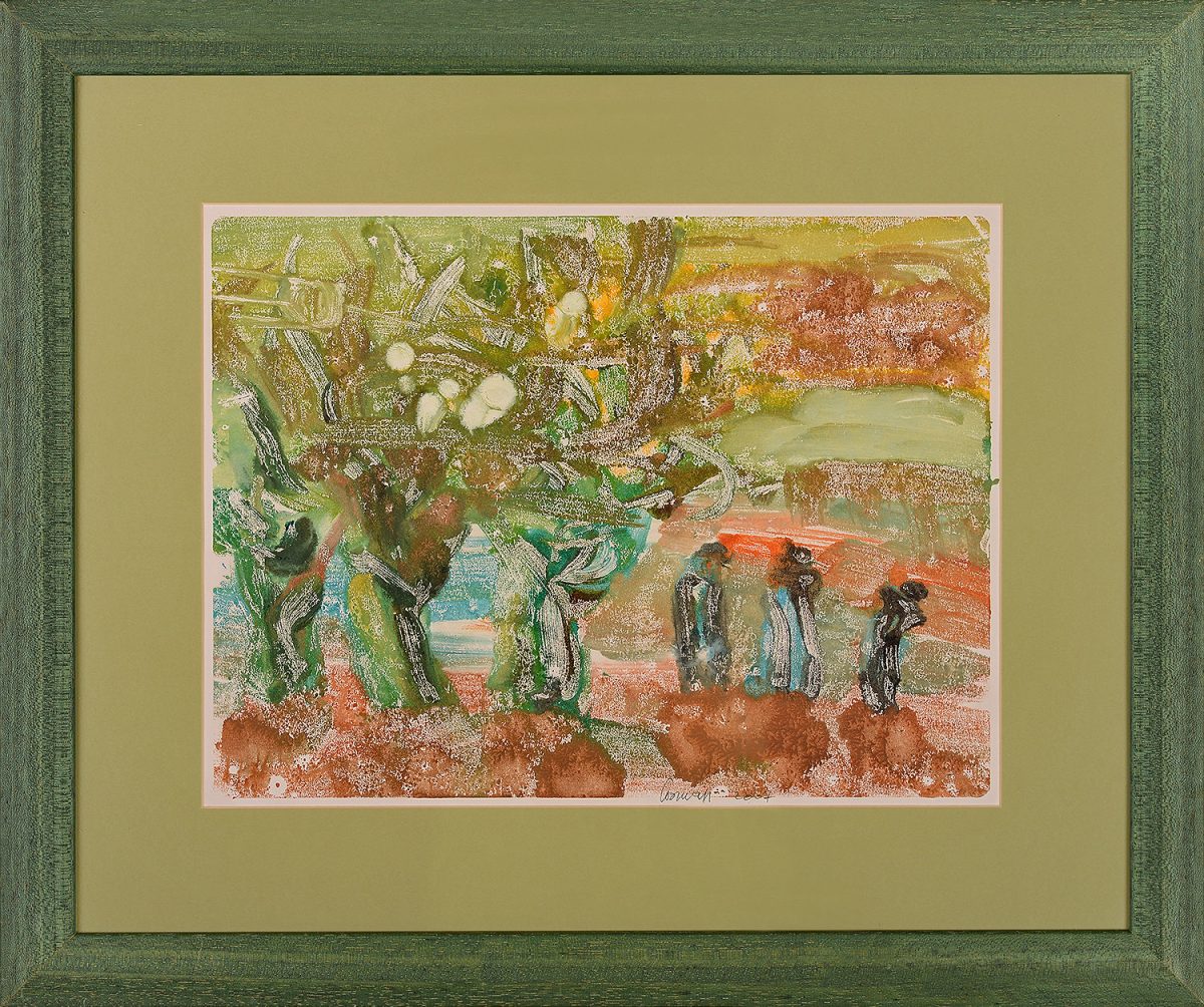 Zăpada mieilor – pictură în ulei, artist Octavian Cosman – Octavian Cosman – O Galerie de Artă