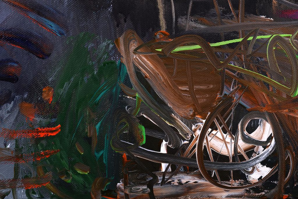 Paradis – pictură în acrilic, artist Emanuel Bumbu – Emanuel Bumbu – O Galerie de Artă