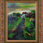 Peisaj 1 – pictură în acrilic, artist Emanuel Bumbu – Emanuel Bumbu – O Galerie de Artă