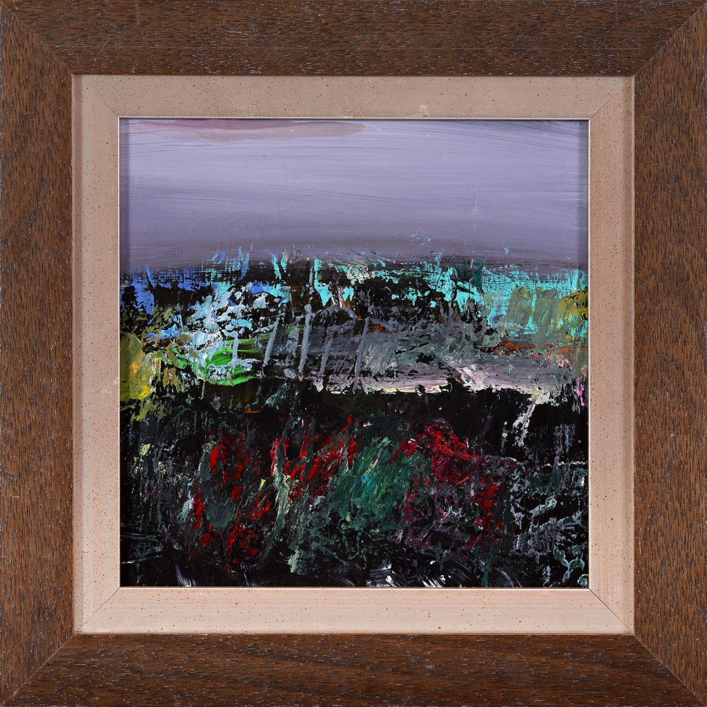 Peisaj I – pictură în acrilic, artist Emanuel Bumbu – Emanuel Bumbu – O Galerie de Artă