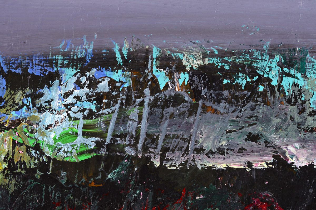 Peisaj I – pictură în acrilic, artist Emanuel Bumbu – Emanuel Bumbu – O Galerie de Artă