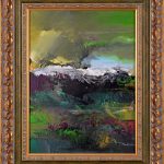 Peisaj 2 – pictură în acrilic, artist Emanuel Bumbu – Emanuel Bumbu – O Galerie de Artă