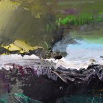 Peisaj 2 – pictură în acrilic, artist Emanuel Bumbu – Emanuel Bumbu – O Galerie de Artă