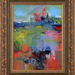 Peisaj 3 – pictură în acrilic, artist Emanuel Bumbu – Emanuel Bumbu – O Galerie de Artă