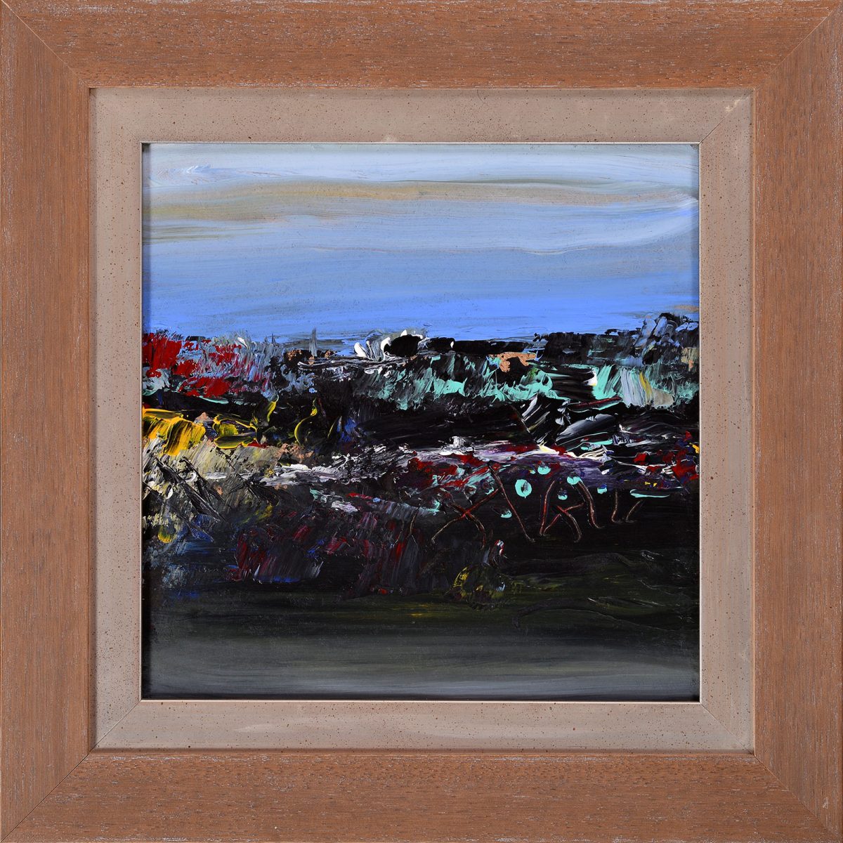 Peisaj V – pictură în acrilic, artist Emanuel Bumbu – Emanuel Bumbu – O Galerie de Artă
