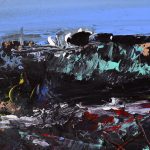 Peisaj V – pictură în acrilic, artist Emanuel Bumbu – Emanuel Bumbu – O Galerie de Artă