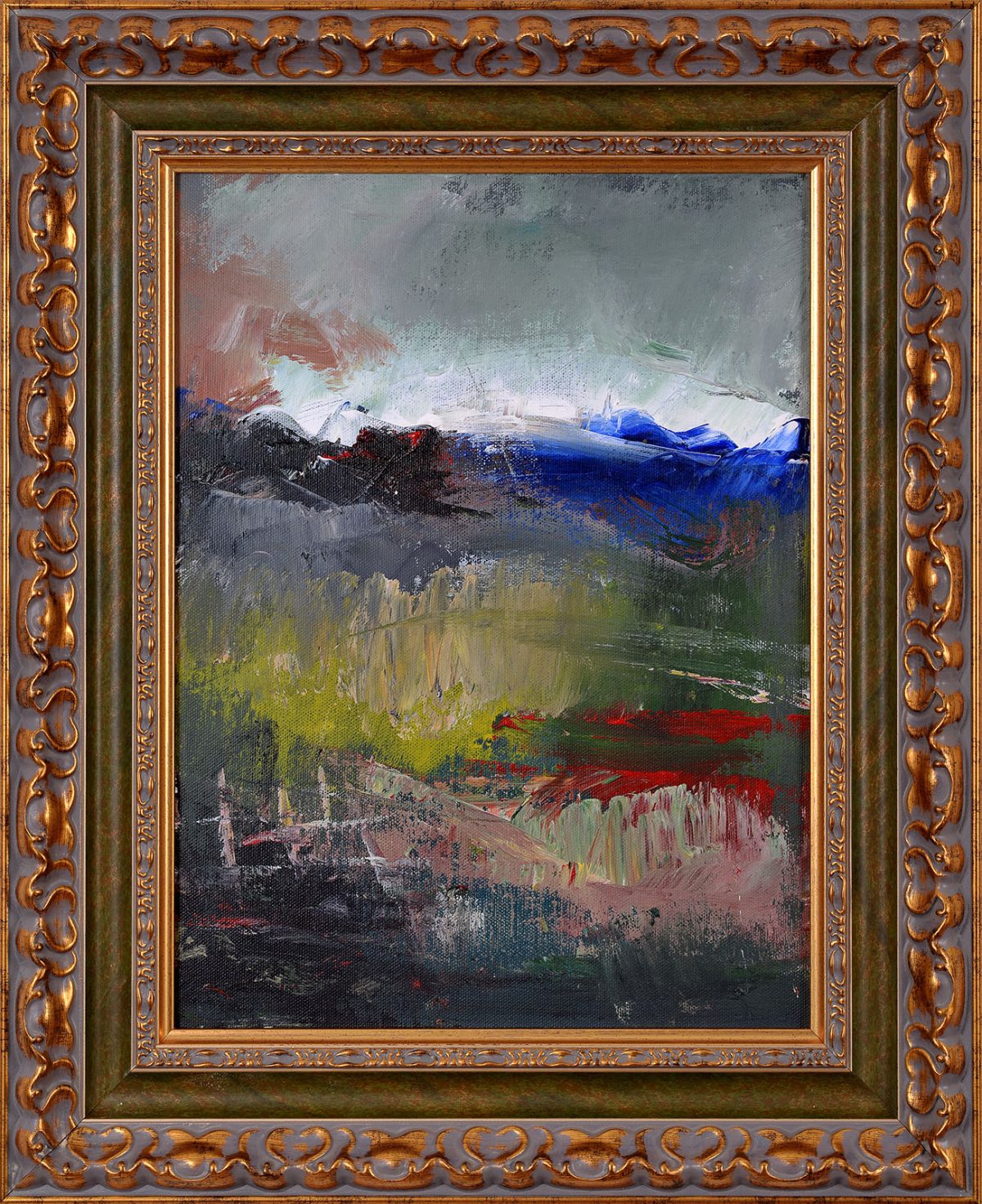 Peisaj 6 – pictură în acrilic, artist Emanuel Bumbu – Emanuel Bumbu – O Galerie de Artă
