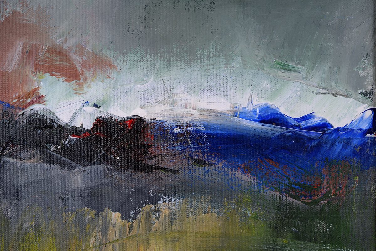 Peisaj 6 – pictură în acrilic, artist Emanuel Bumbu – Emanuel Bumbu – O Galerie de Artă