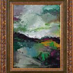 Peisaj 7 – pictură în acrilic, artist Emanuel Bumbu – Emanuel Bumbu – O Galerie de Artă