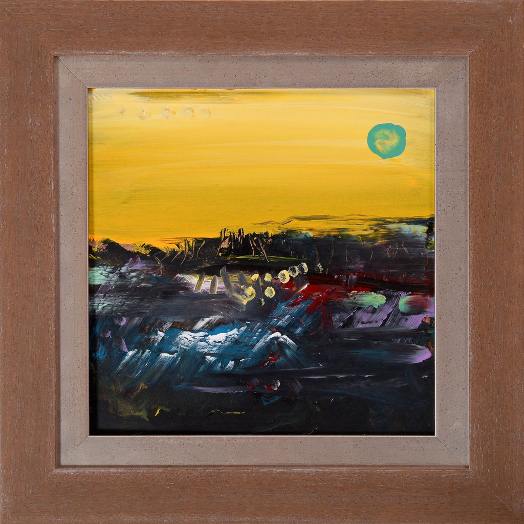 Peisaj VII – pictură în acrilic, artist Emanuel Bumbu – Emanuel Bumbu – O Galerie de Artă