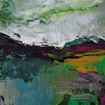 Peisaj 7 – pictură în acrilic, artist Emanuel Bumbu – Emanuel Bumbu – O Galerie de Artă