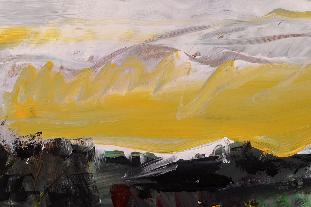 Peisaj VIII – pictură în acrilic, artist Emanuel Bumbu – Emanuel Bumbu – O Galerie de Artă