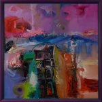 Poarta – pictură în acrilic, artist Emanuel Bumbu – Emanuel Bumbu – O Galerie de Artă