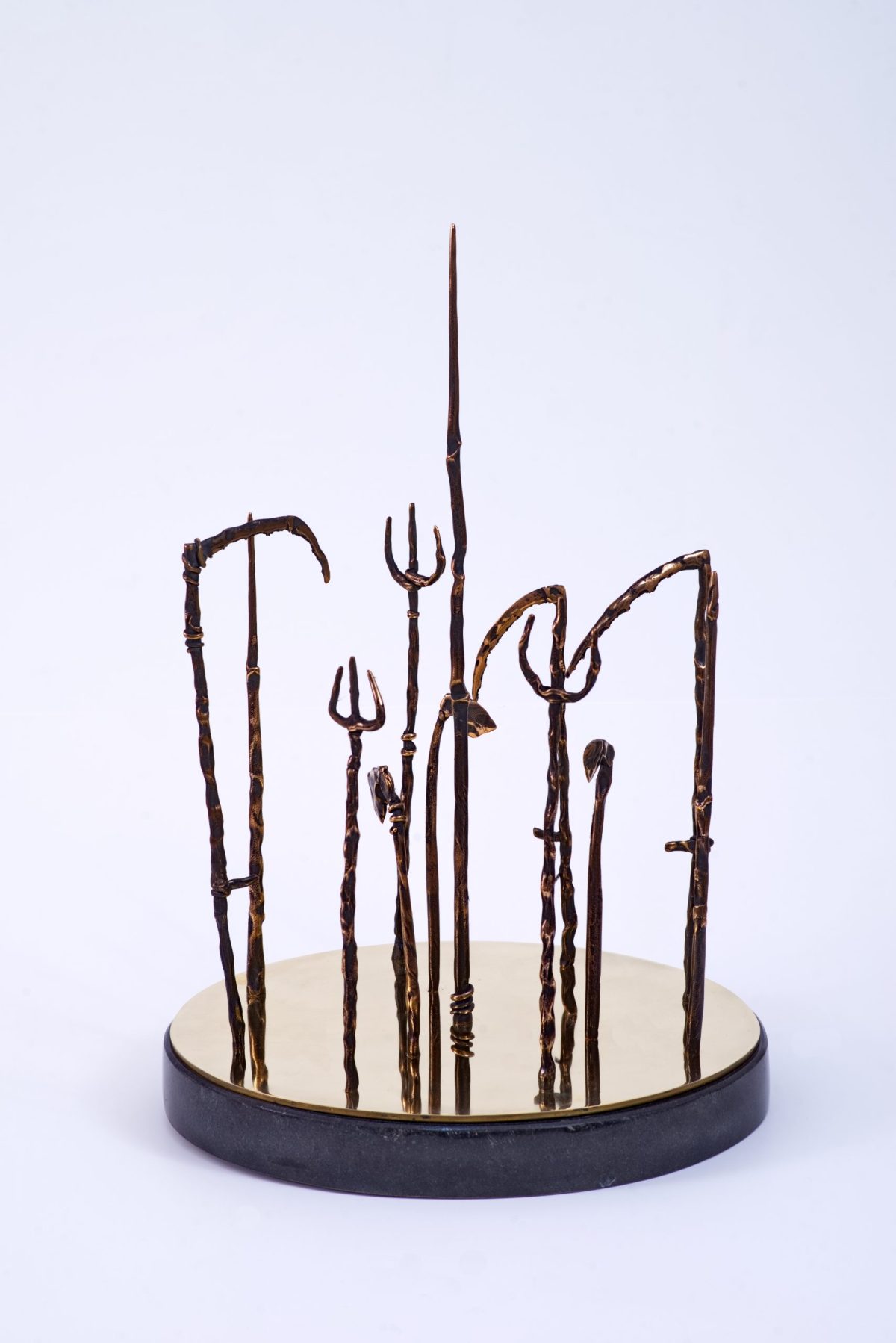 Răscoala (1907) – sculptură în bronz, artist Liviu Bumbu – Liviu Bumbu – O Galerie de Artă