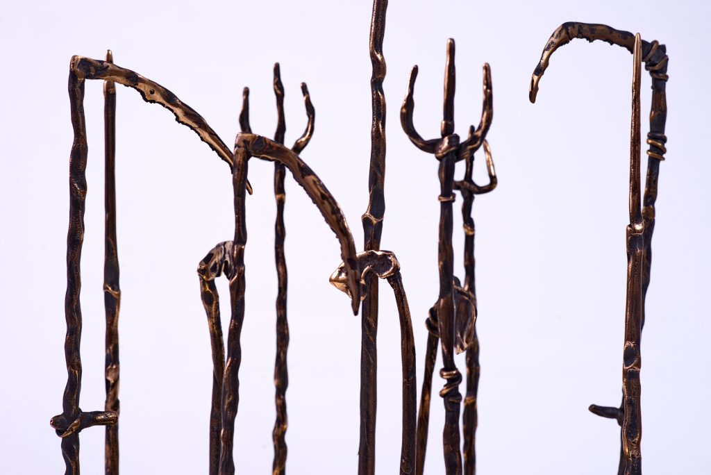 Răscoala (1907) – sculptură în bronz, artist Liviu Bumbu – Liviu Bumbu – O Galerie de Artă