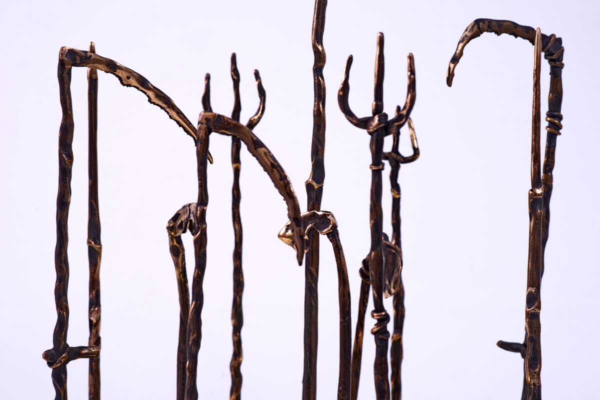 Răscoala (1907) – sculptură în bronz, artist Liviu Bumbu – Liviu Bumbu – O Galerie de Artă