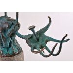 Răstignire – sculptură în bronz, artist Liviu Bumbu – Liviu Bumbu – O Galerie de Artă