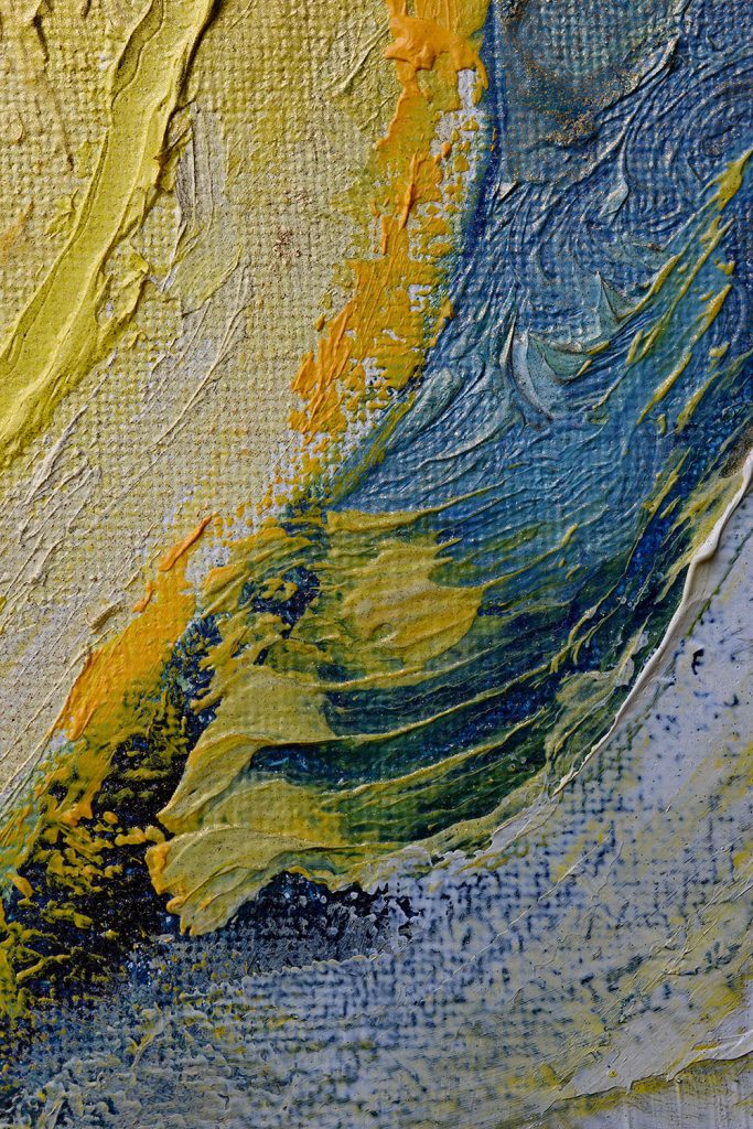 Și se făcu Lumină – pictură în ulei, artistă Katalin Hajdu – Katalin Hajdu – O Galerie de Artă