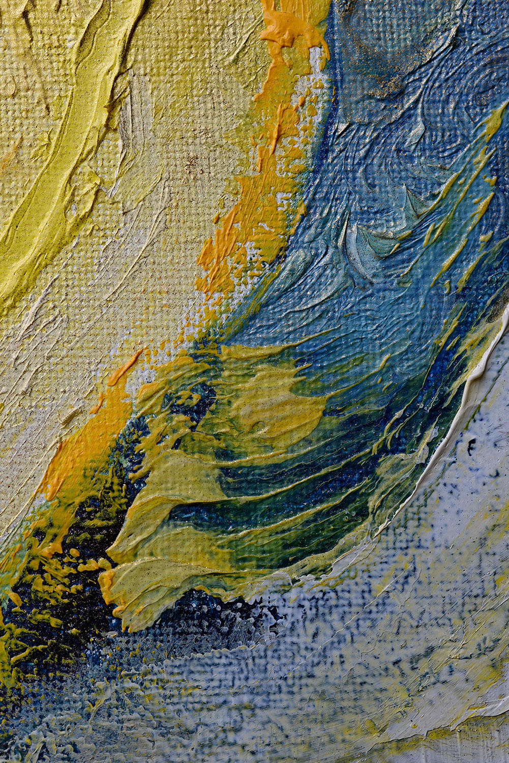 Și se făcu Lumină – pictură în ulei, artistă Katalin Hajdu – Katalin Hajdu – O Galerie de Artă