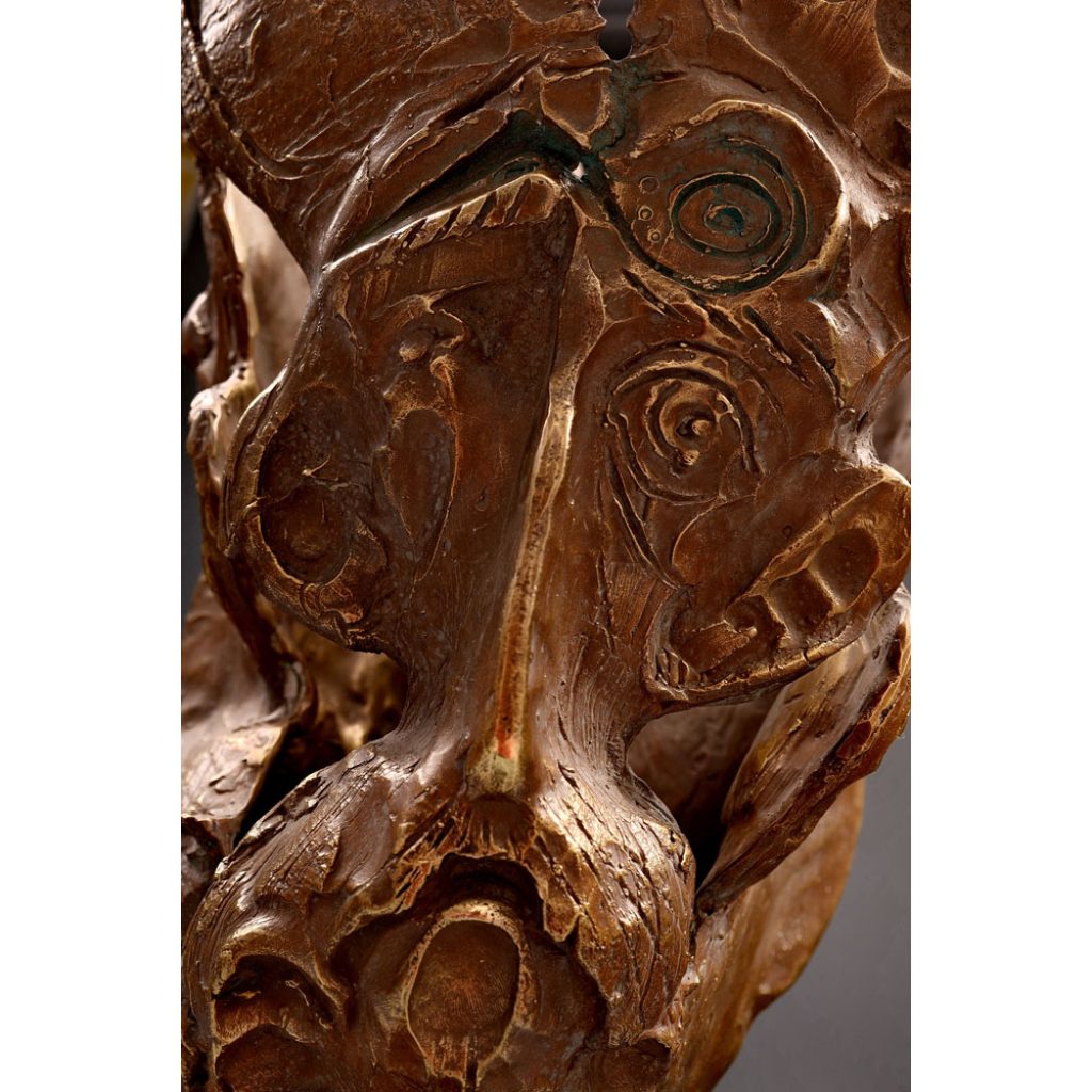 Triptic – sculptură în bronz, artist Liviu Bumbu – Liviu Bumbu – O Galerie de Artă
