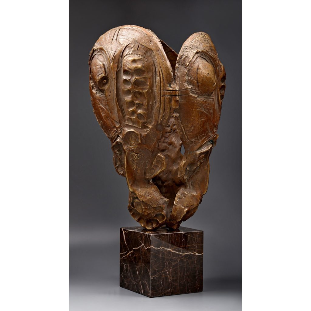Triptic – sculptură în bronz, artist Liviu Bumbu – Liviu Bumbu – O Galerie de Artă
