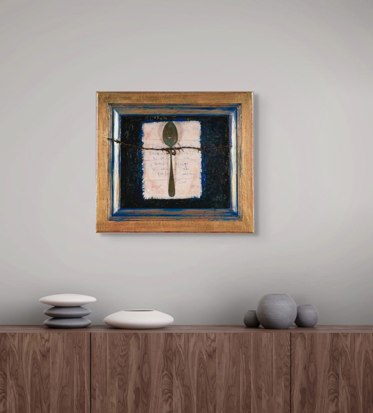 Ultima scrisoare II – pictură în ulei, artist Iurie Cojocaru – Iurie Cojocaru – O Galerie de Artă