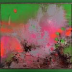 Verde crud – pictură în acrilic, artist Emanuel Bumbu – Emanuel Bumbu – O Galerie de Artă