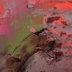 Verde crud – pictură în acrilic, artist Emanuel Bumbu – Emanuel Bumbu – O Galerie de Artă