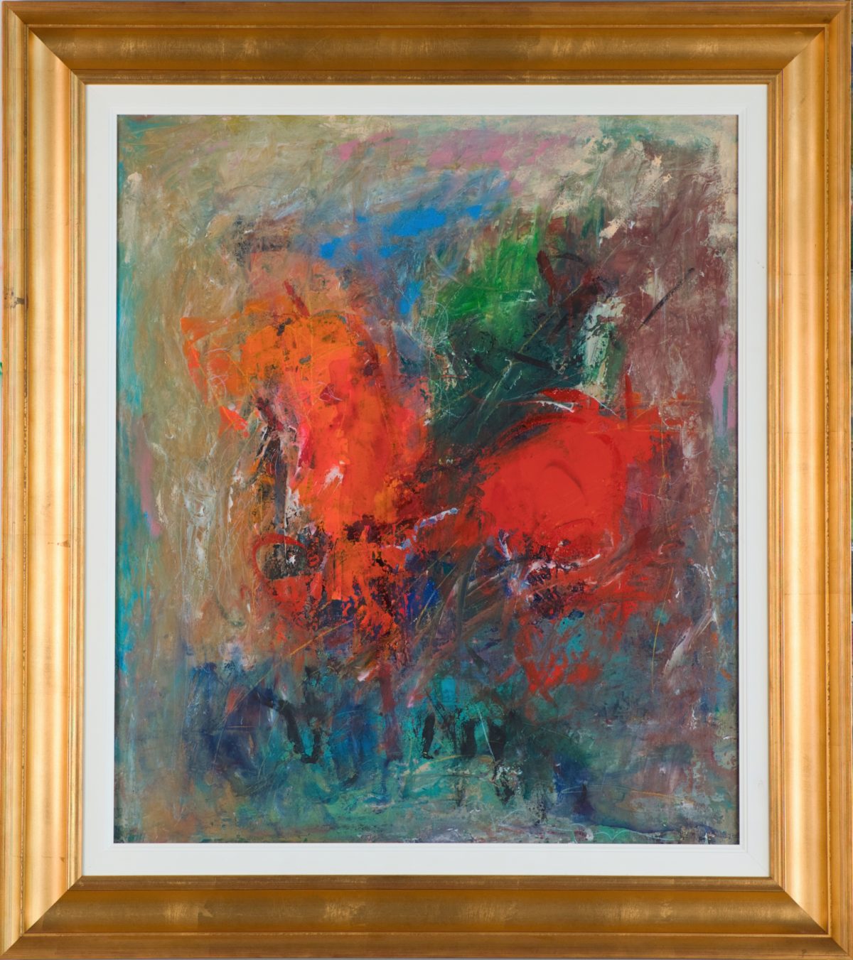 Arderea nevăzută – pictură în ulei, artist Iurie Cojocaru – Iurie Cojocaru – O Galerie de Artă