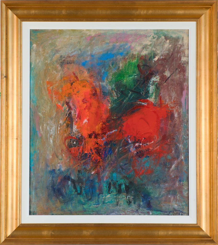 Arderea nevăzută – pictură în ulei, artist Iurie Cojocaru – Iurie Cojocaru – O Galerie de Artă
