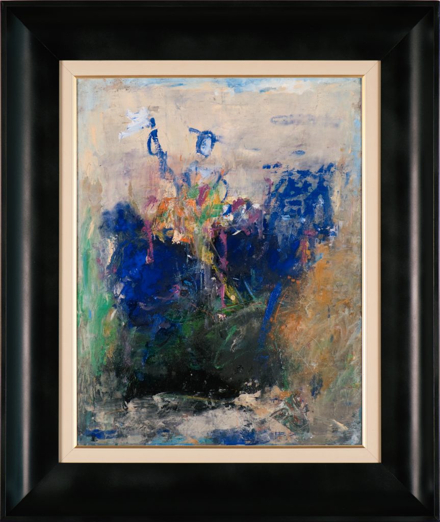 Arderea ultramarină – pictură în ulei, artist Iurie Cojocaru – Iurie Cojocaru – O Galerie de Artă