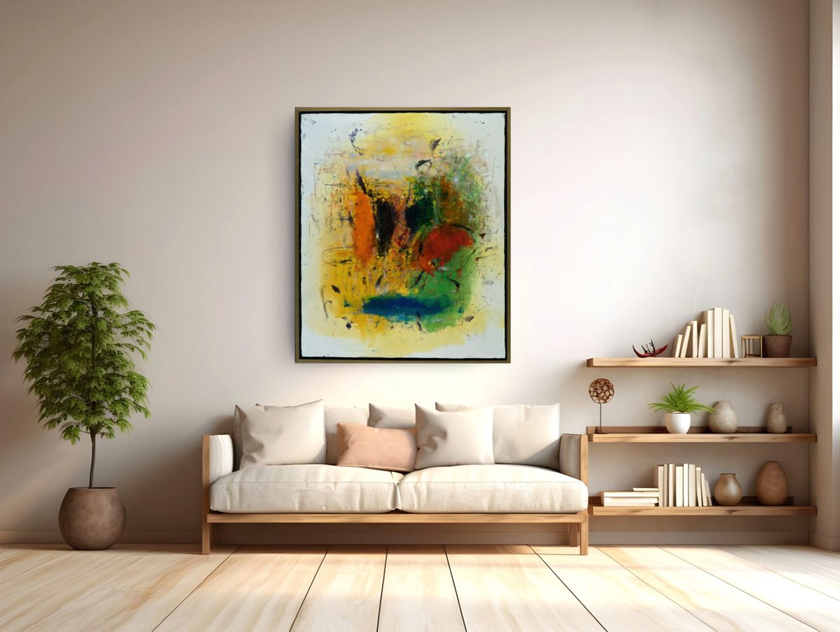 Arderea luminii – pictură în ulei, artist Iurie Cojocaru – Iurie Cojocaru – O Galerie de Artă