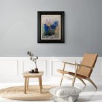 Arderea ultramarină – pictură în ulei, artist Iurie Cojocaru – Iurie Cojocaru – O Galerie de Artă