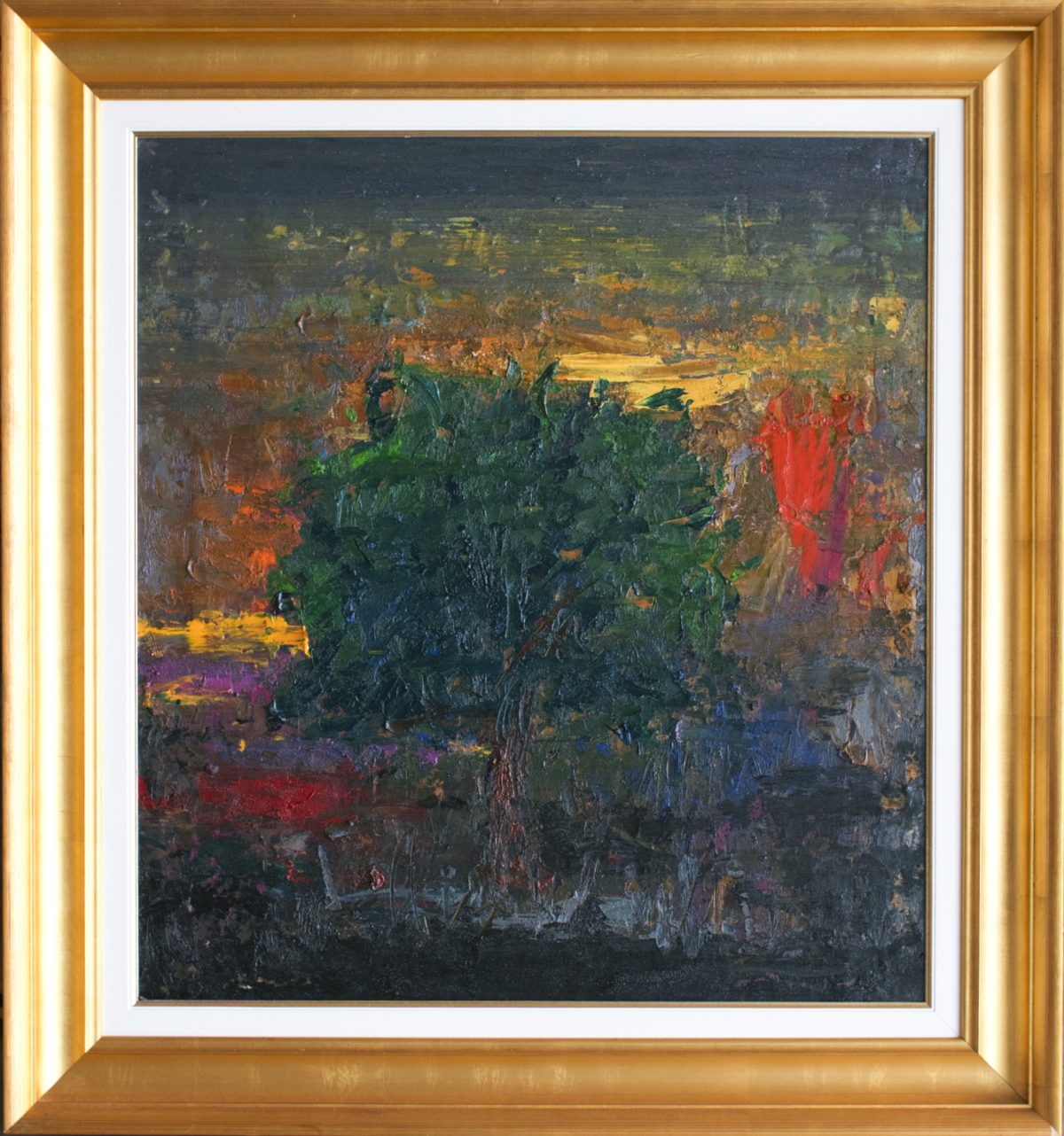 Arhitectura unei întâlniri – pictură în ulei, artist Iurie Cojocaru – Iurie Cojocaru – O Galerie de Artă