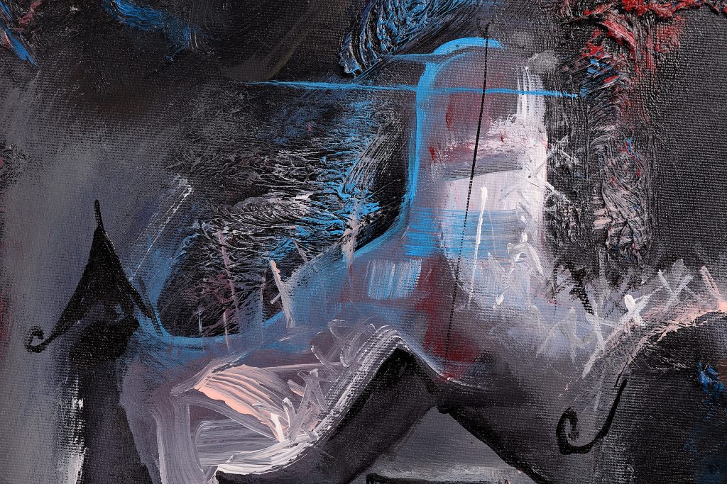 Asfințit – pictură în acrilic, artist Emanuel Bumbu – Emanuel Bumbu – O Galerie de Artă