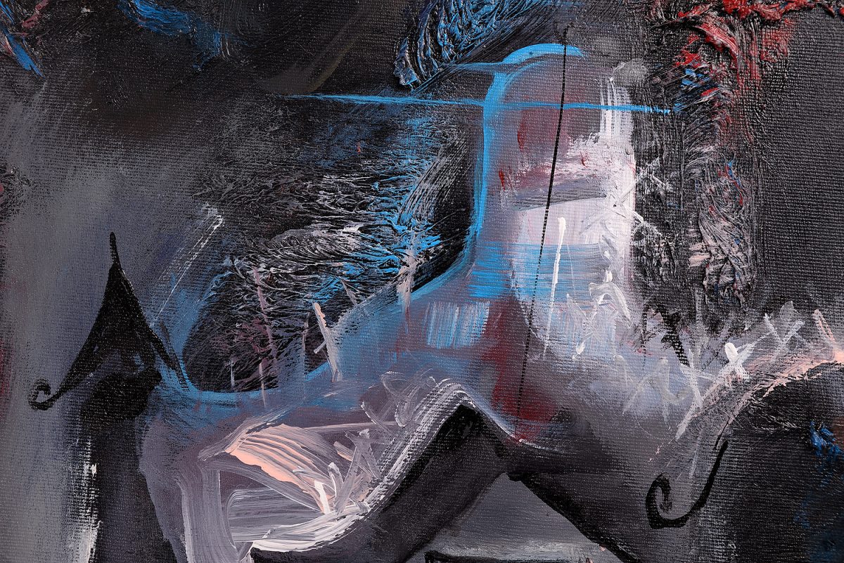 Asfințit – pictură în acrilic, artist Emanuel Bumbu – Emanuel Bumbu – O Galerie de Artă