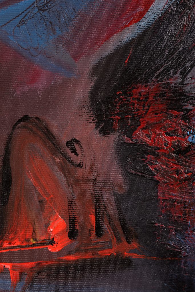 Asfințit – pictură în acrilic, artist Emanuel Bumbu – Emanuel Bumbu – O Galerie de Artă