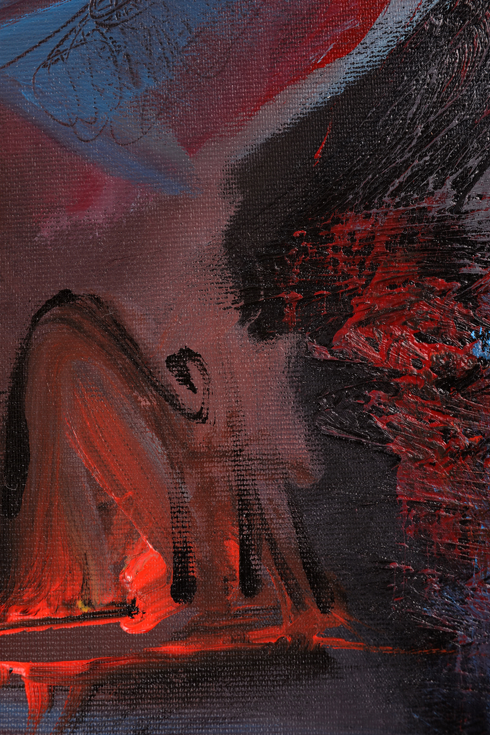 Asfințit – pictură în acrilic, artist Emanuel Bumbu – Emanuel Bumbu – O Galerie de Artă