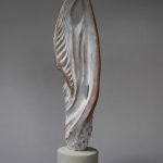 Atașament – sculptură în lut ars patinat, artist Petru Leahu – Petru Leahu – O Galerie de Artă