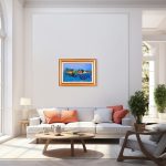 Barcile din Deltă – pictură în ulei, artist Iurie Cojocaru – Iurie Cojocaru – O Galerie de Artă