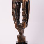 Semn – sculptură în bronz, artist Liviu Bumbu – Liviu Bumbu – O Galerie de Artă