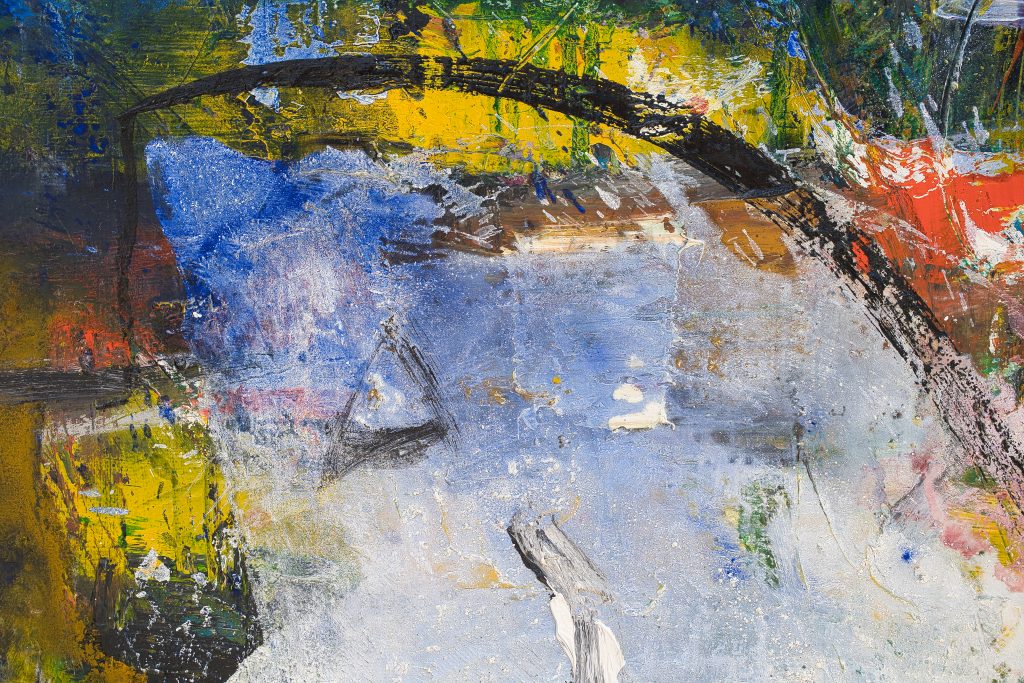 Umbra călărețului milostiv IV – pictură în ulei, artist Iurie Cojocaru – Iurie Cojocaru – O Galerie de Artă