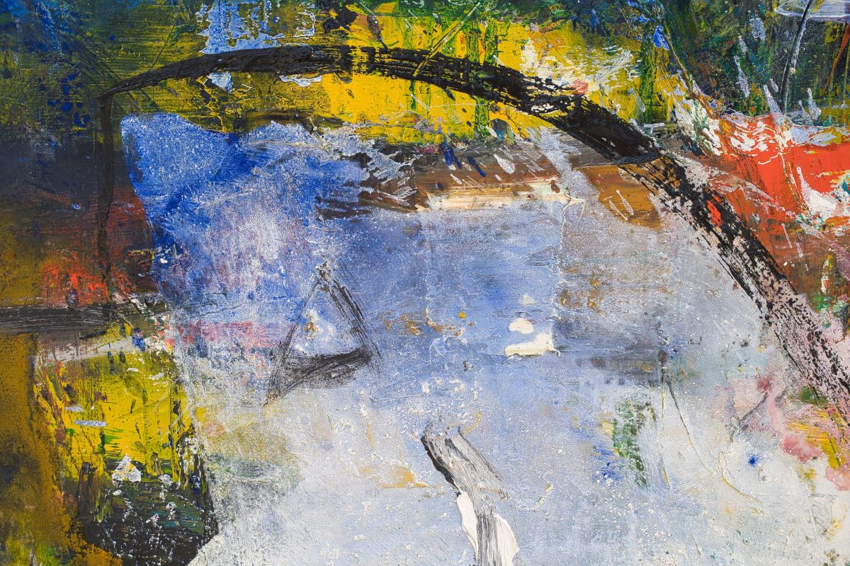 Umbra călărețului milostiv IV – pictură în ulei, artist Iurie Cojocaru – Iurie Cojocaru – O Galerie de Artă