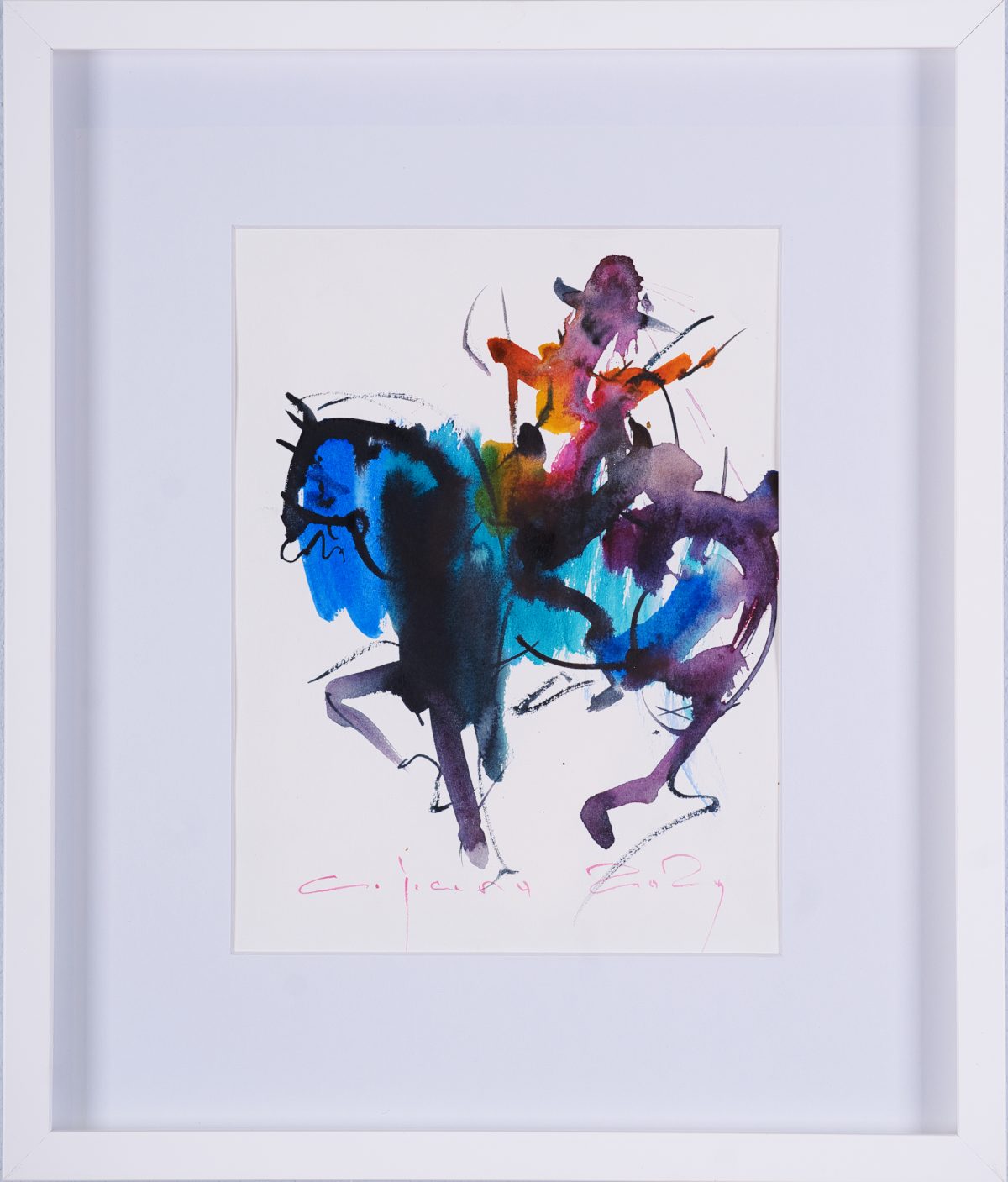 Câlârețul fericit II – pictură în ulei, artist Iurie Cojocaru – Iurie Cojocaru – O Galerie de Artă
