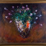 Florile Claunului – pictură în ulei, artist Iurie Cojocaru – Iurie Cojocaru – O Galerie de Artă