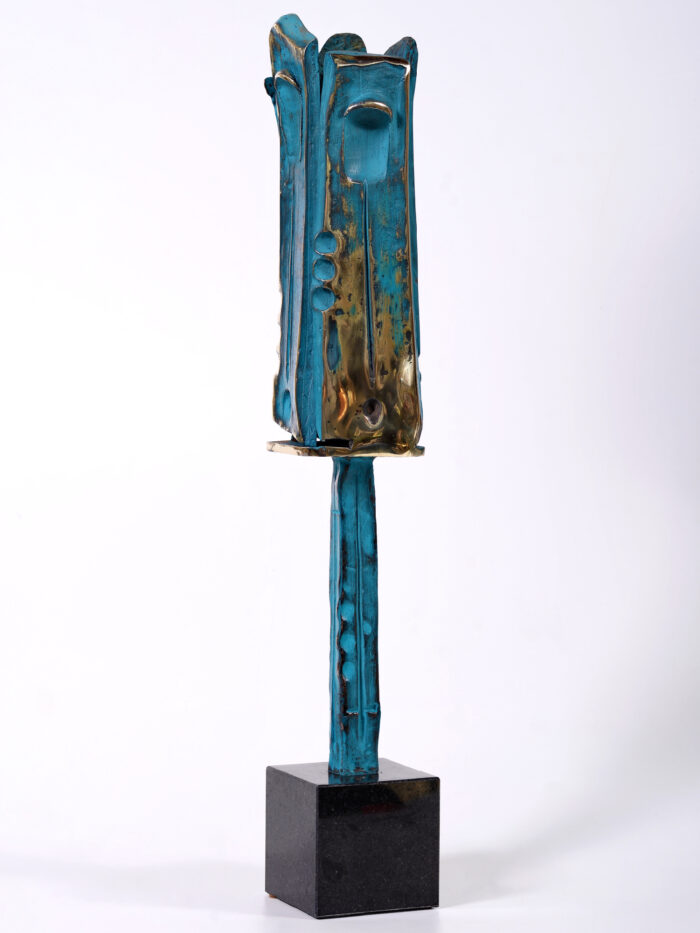Chivot VI – sculptură în bronz, artist Liviu Bumbu – Liviu Bumbu – O Galerie de Artă