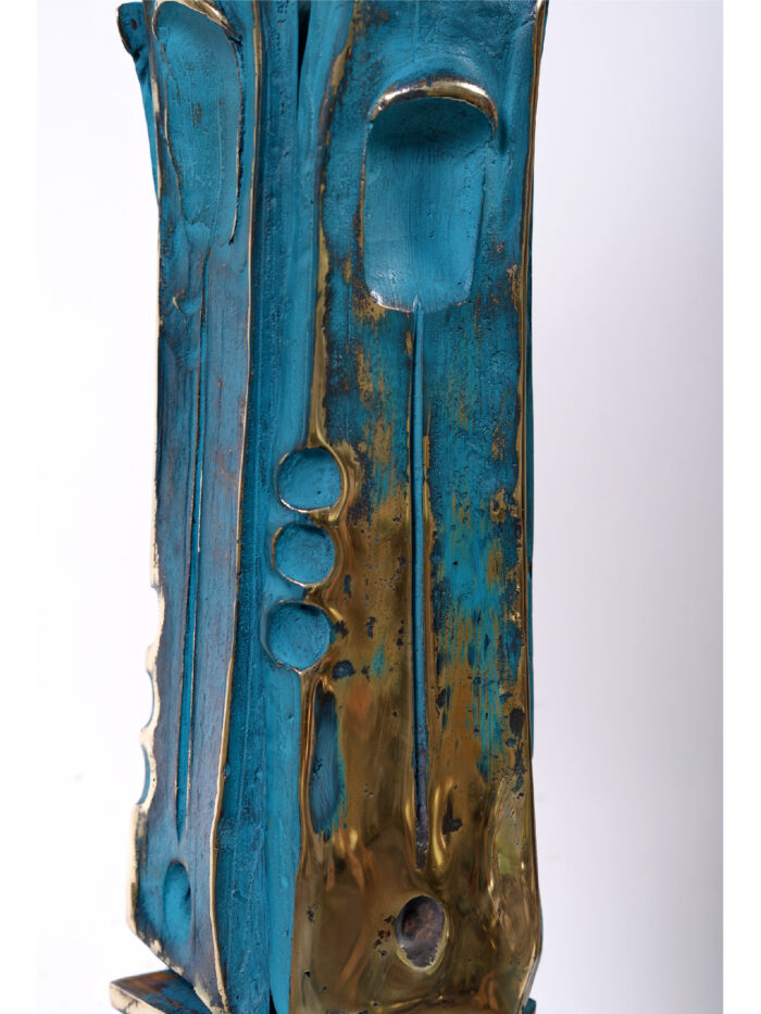Chivot VI – sculptură în bronz, artist Liviu Bumbu – Liviu Bumbu – O Galerie de Artă