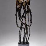 Clepsidra – sculptură în bronz, artist Liviu Bumbu – Liviu Bumbu – O Galerie de Artă
