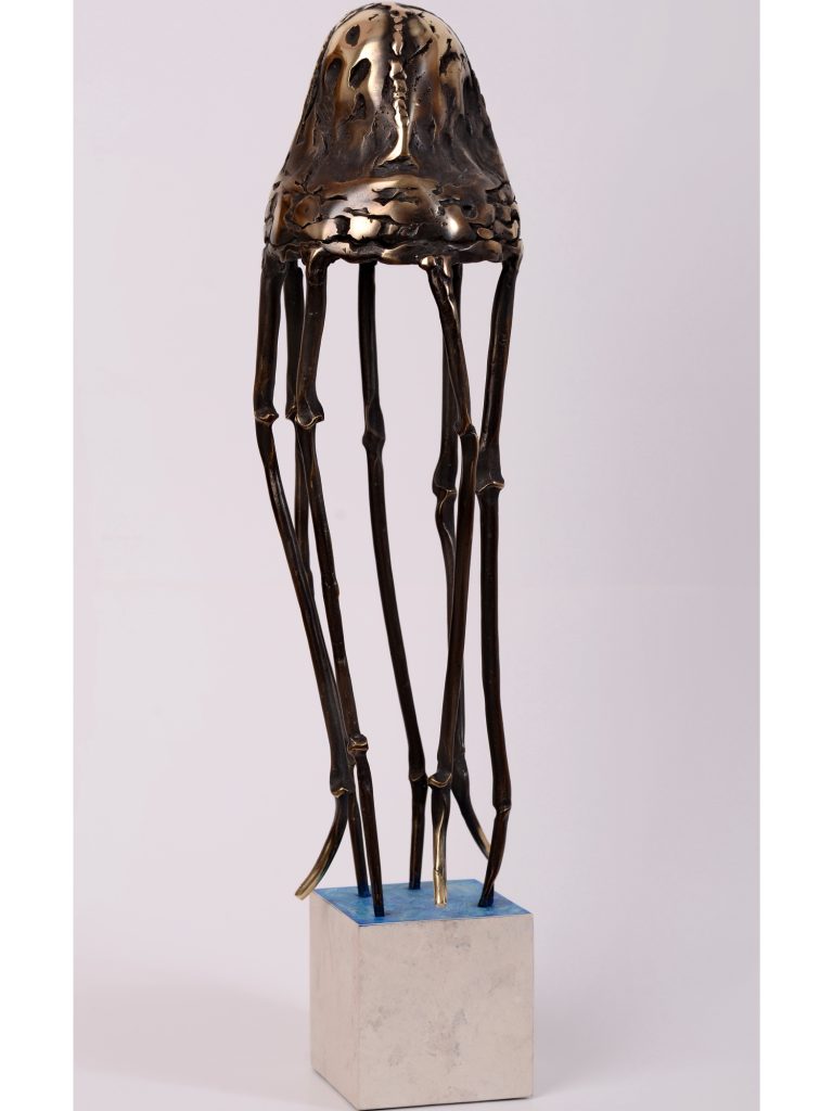 Clopot I – sculptură în bronz, artist Liviu Bumbu – Liviu Bumbu – O Galerie de Artă